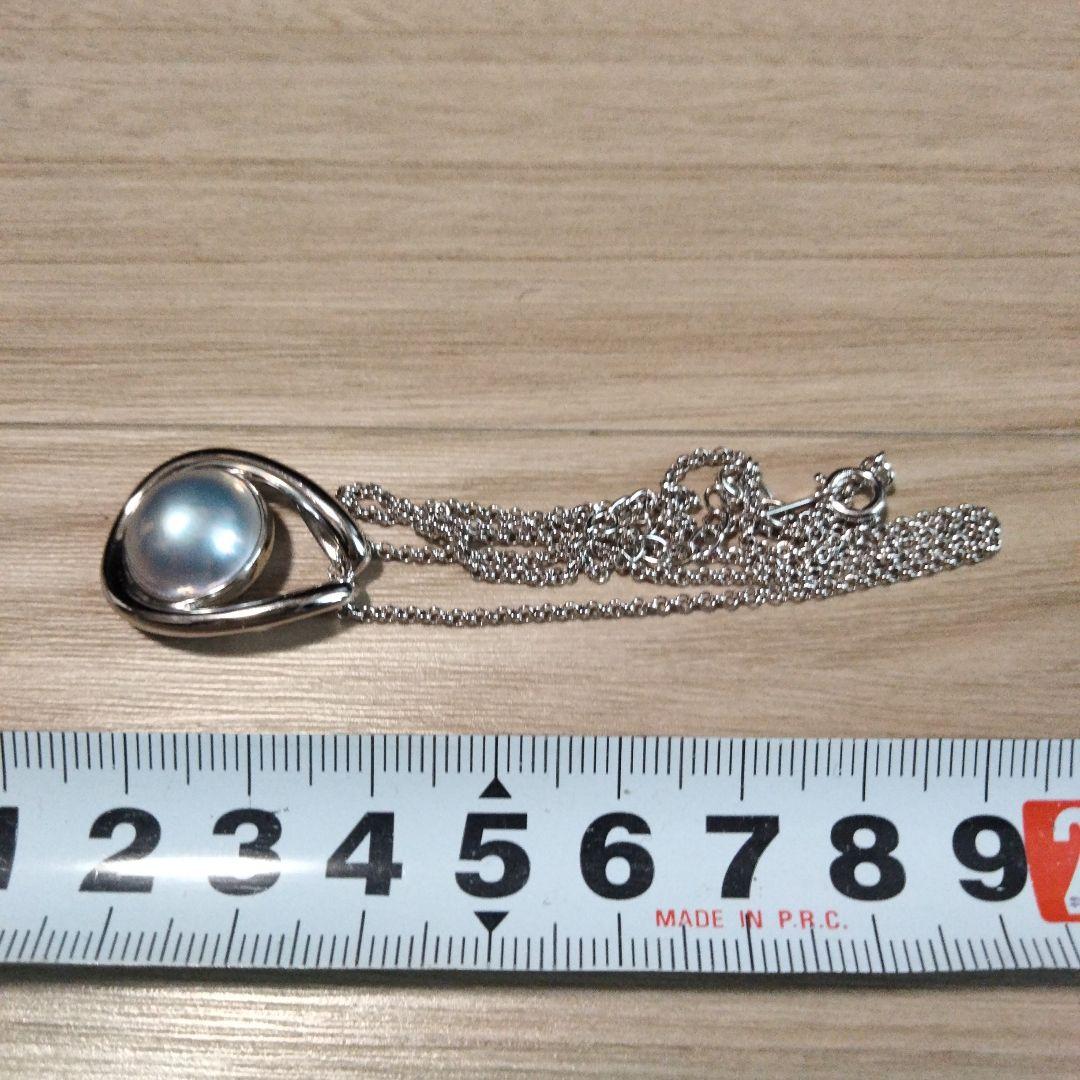 SILVER TASAKI マベパール ペンダント ネックレス