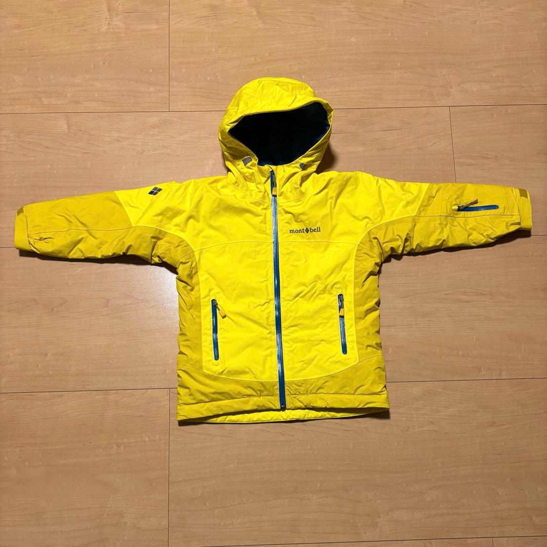 値下げ中【mont-bell】スノーウェア ジャケット&パンツセット 110cm