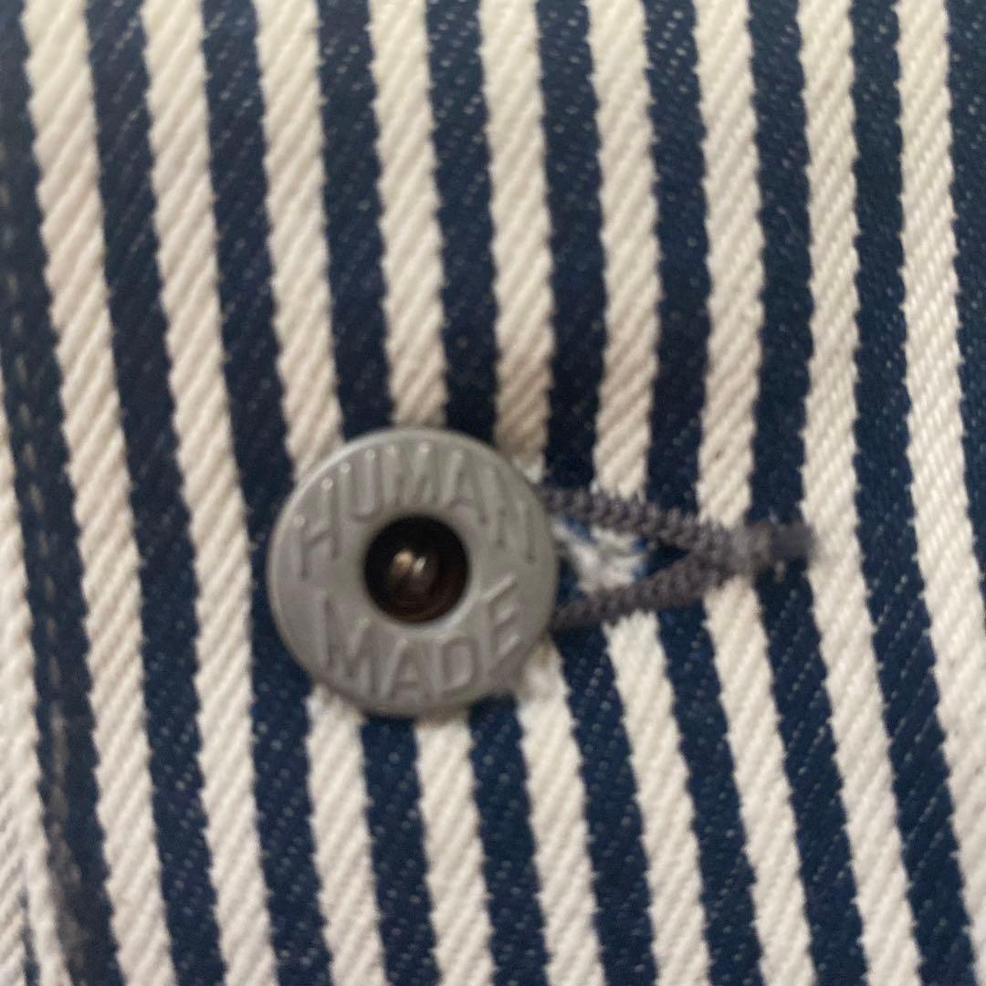 Human Made ストライプカバーオール