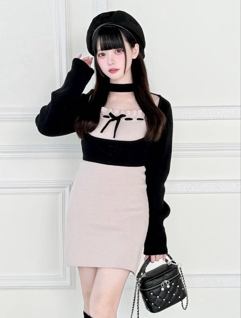 bunnylis ニット　ワンピース