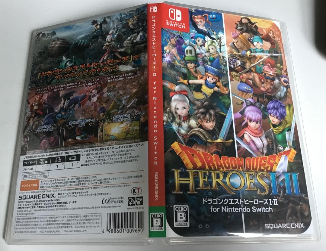 ドラゴンクエストヒーローズi・ii for nintendo switch