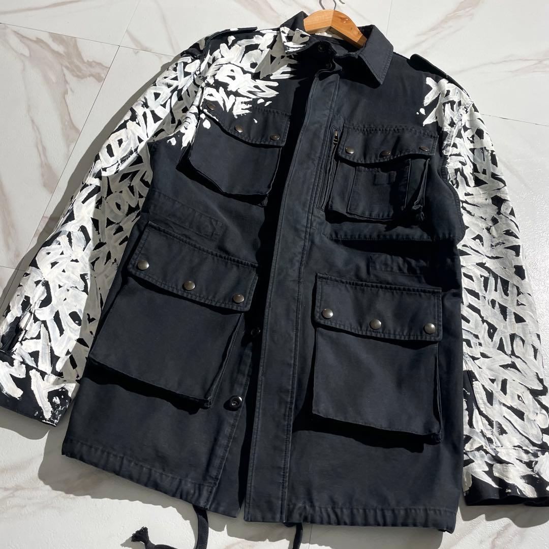 入手困難✨ FAITH CONNEXION ペイント カバーオール ブラック