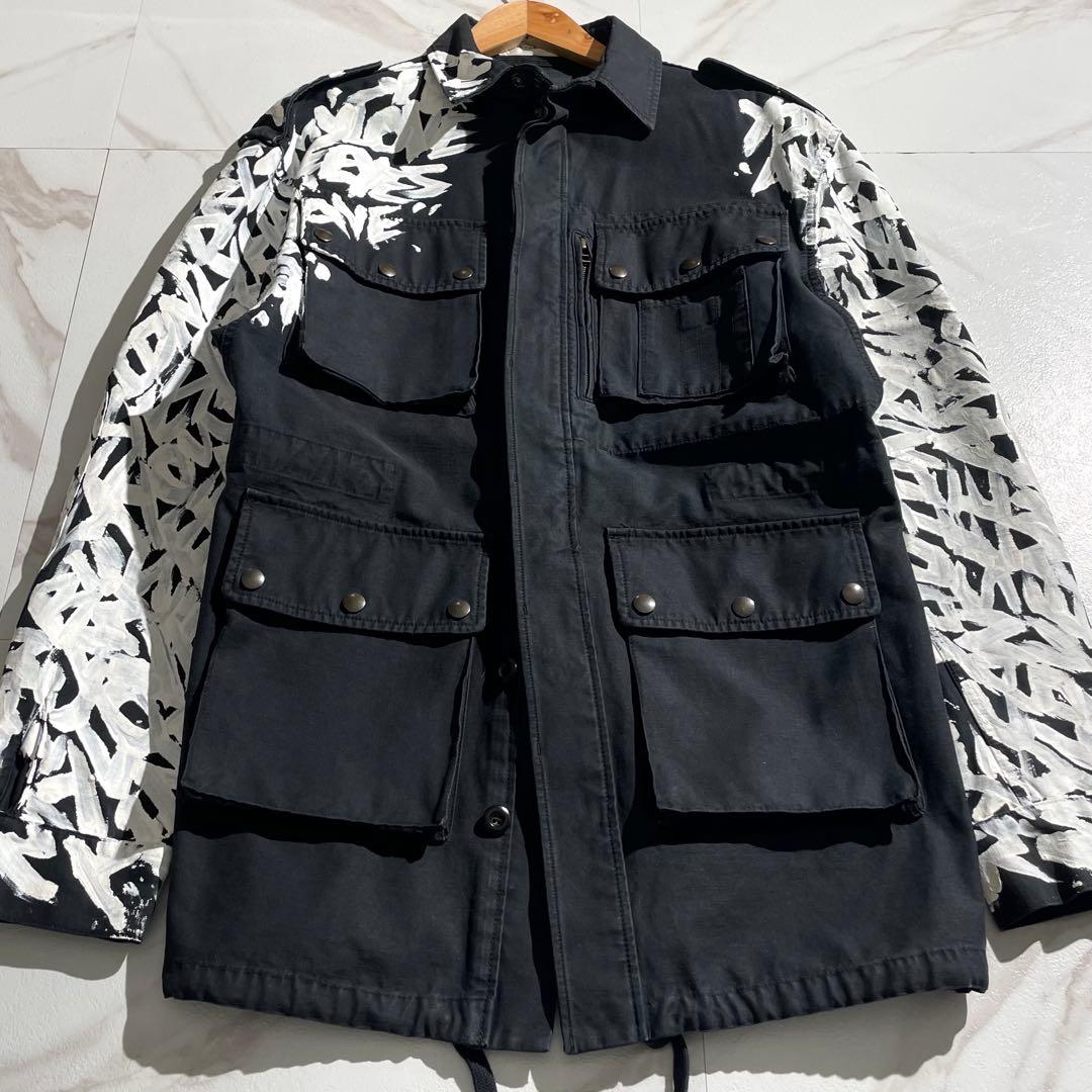 入手困難✨ FAITH CONNEXION ペイント カバーオール ブラック