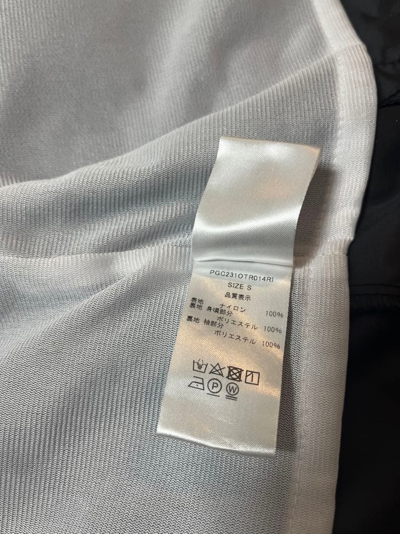 パシフィックゴルフクラブ　コーチジャケット　黒　サイズS