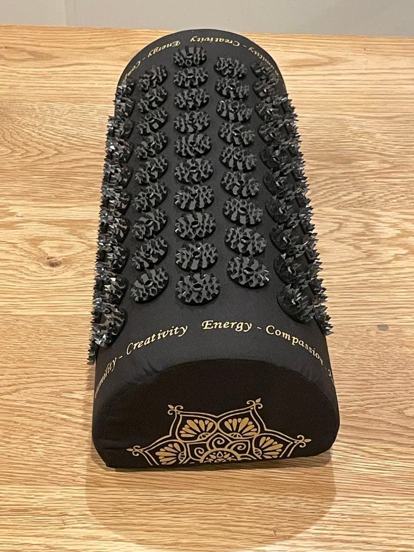 【正規品】シャクティマット&ピロー ブラック　オリジナル