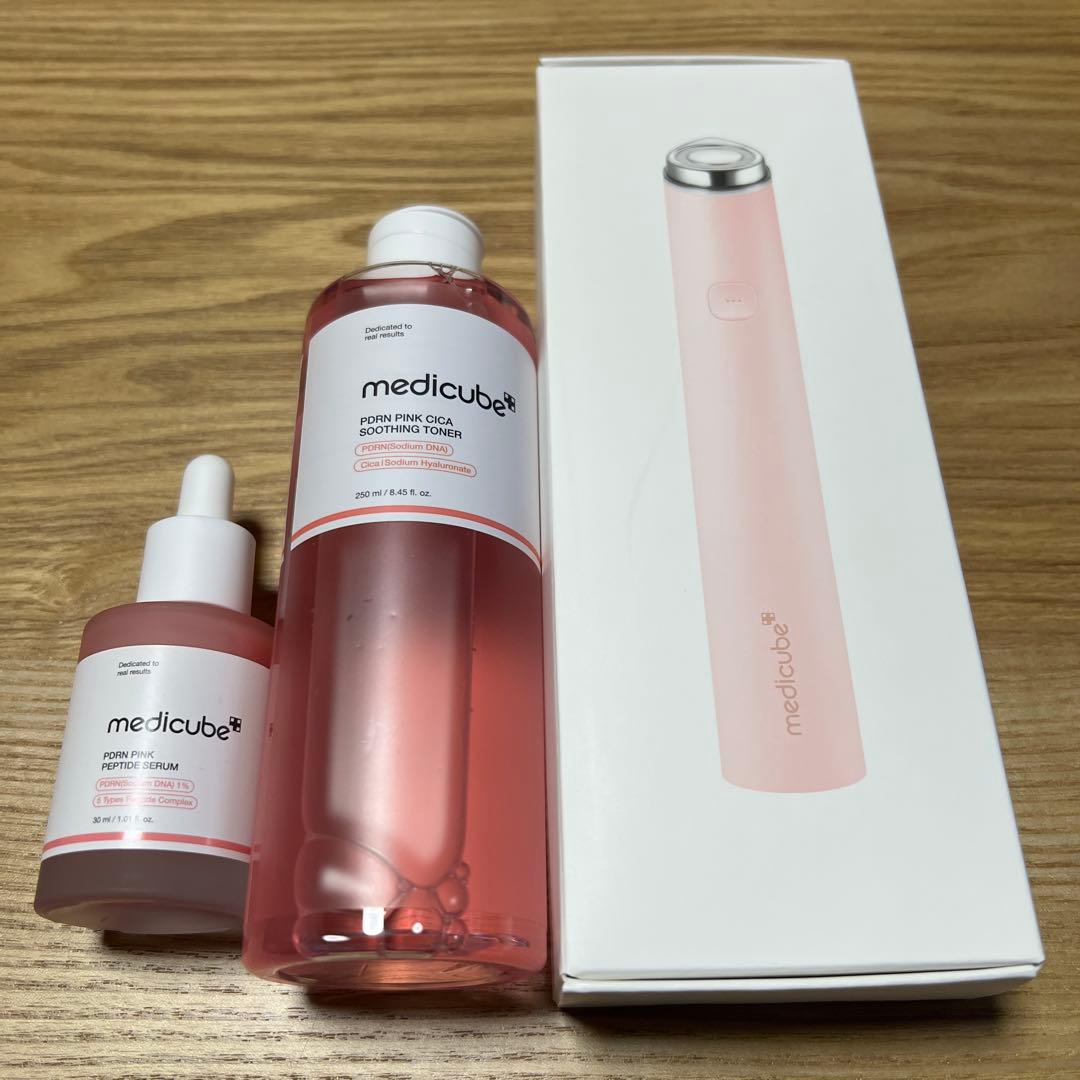 メディキューブ ブースタープロ ミニ トナー ピンクセラム セット