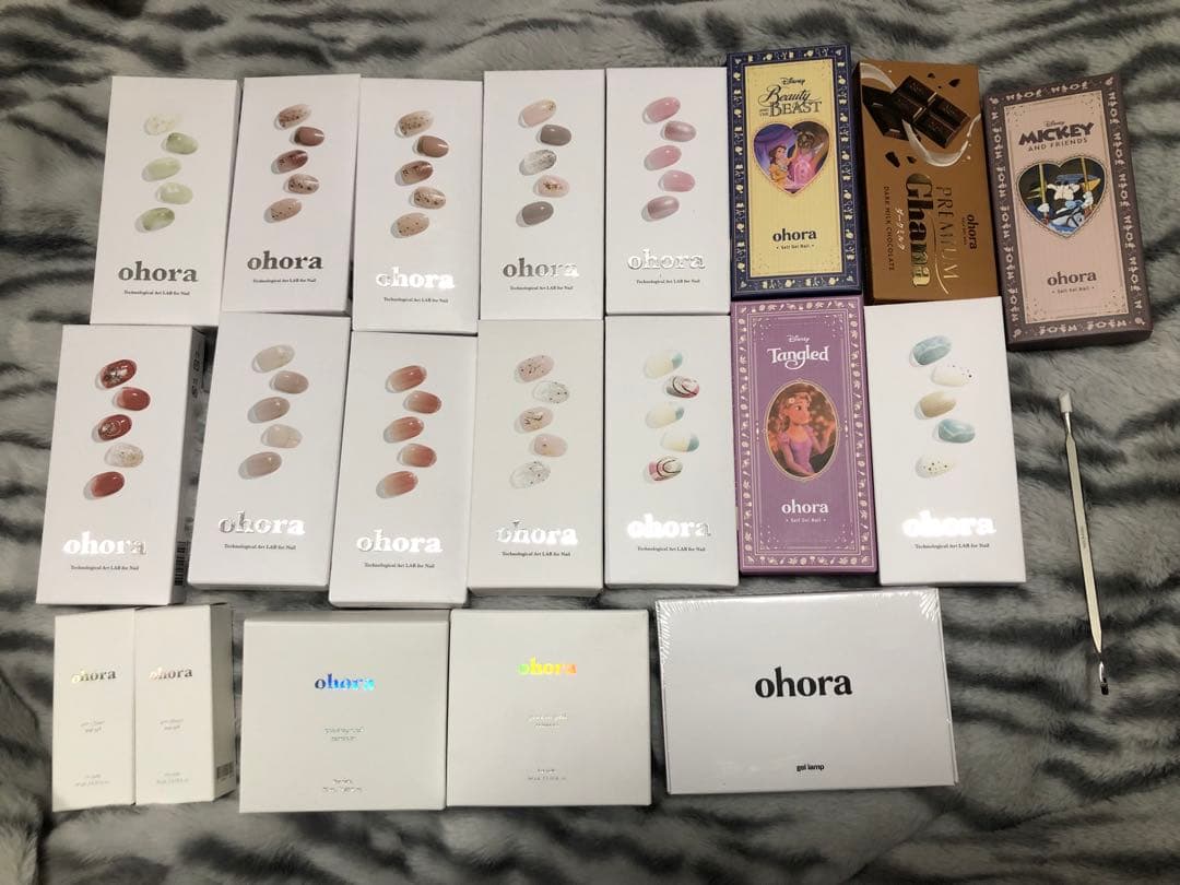 ohora 格安 ジェルネイルシール ランプなどまとめ売り