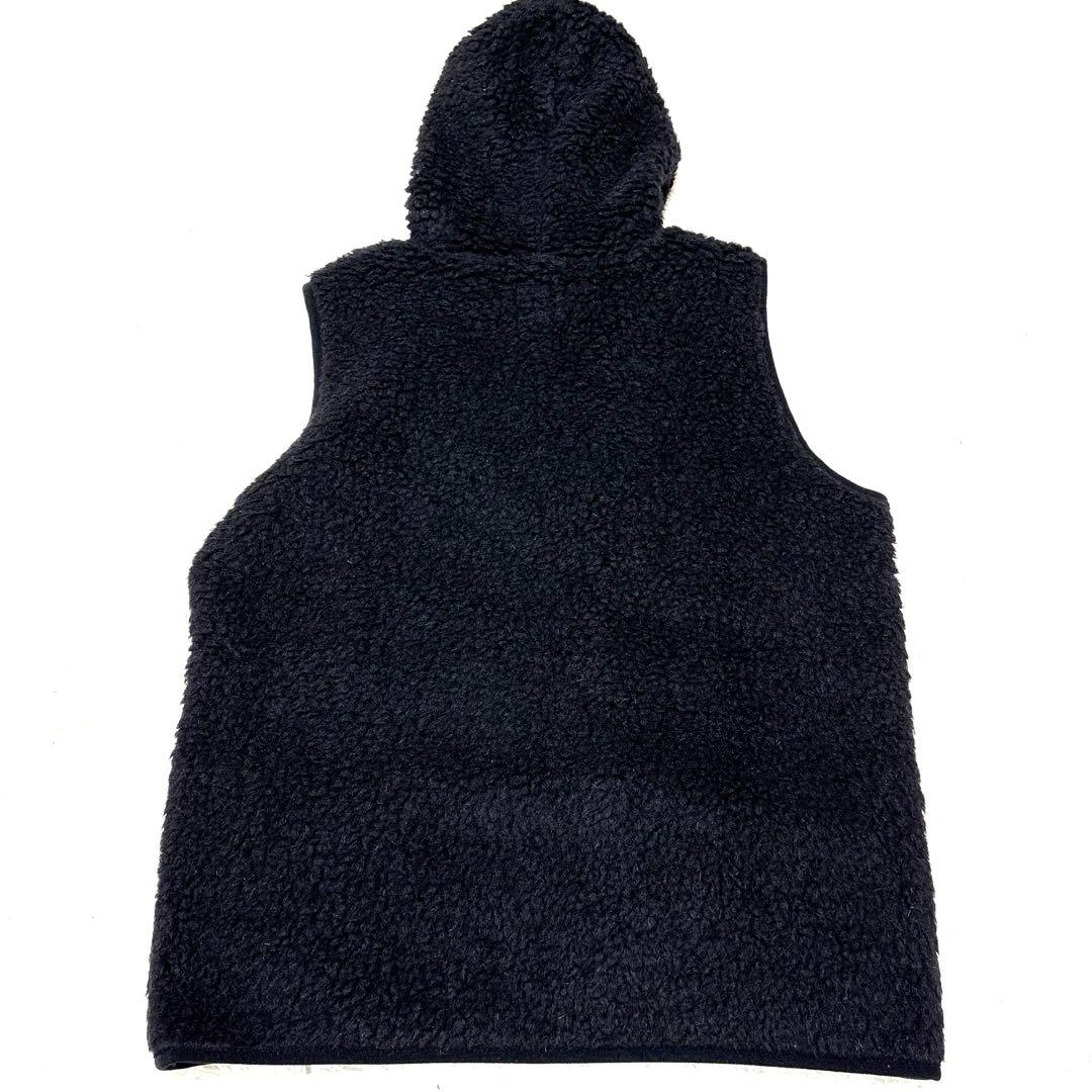 美品 ゴールドブレーカー ボア ベスト フード 2XL 黒 ポーランド製