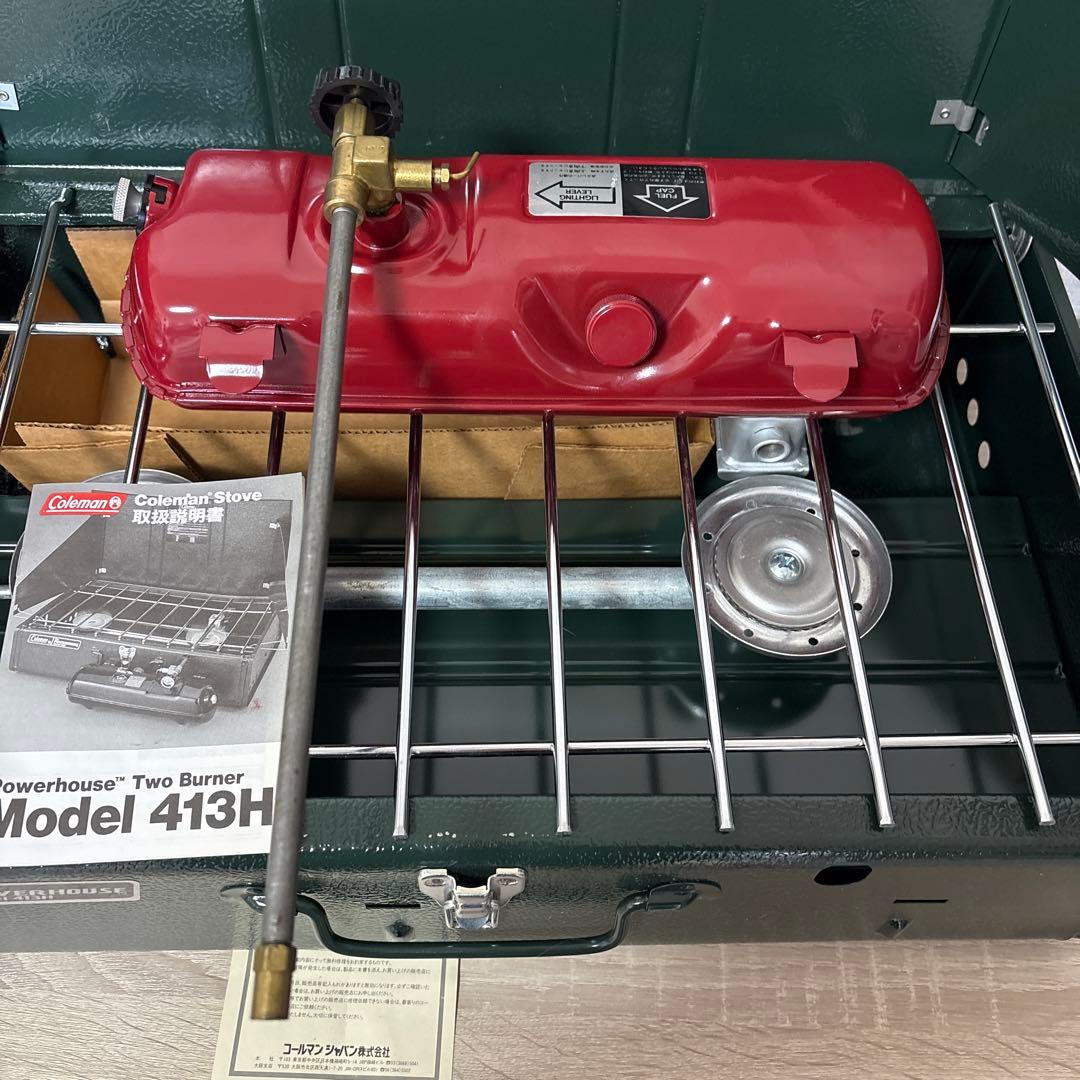 新品　Coleman413 ツーバーナーコンロ