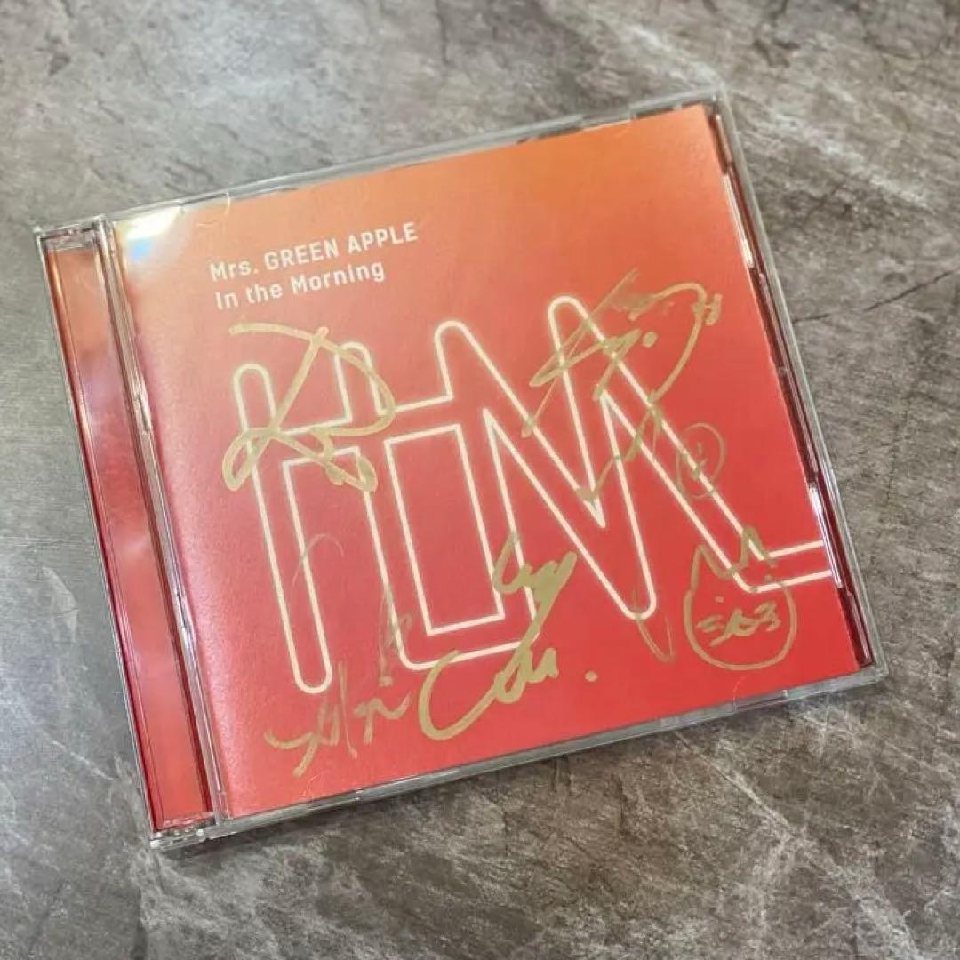 Mrs. GREEN APPLE サイン入り 初回限定盤