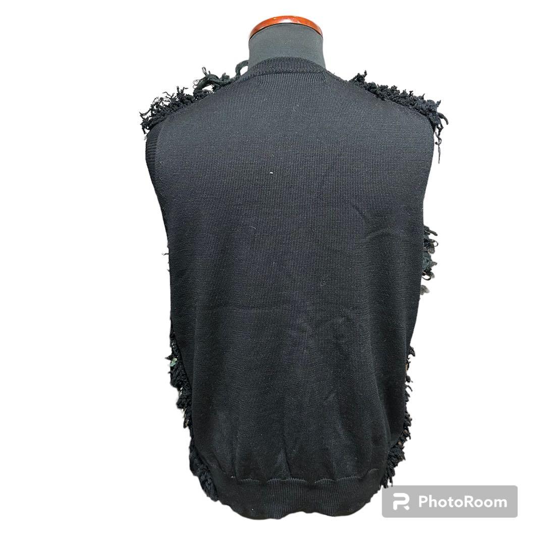 02AW コムデギャルソン オムプリュス 四つの黒 ベスト