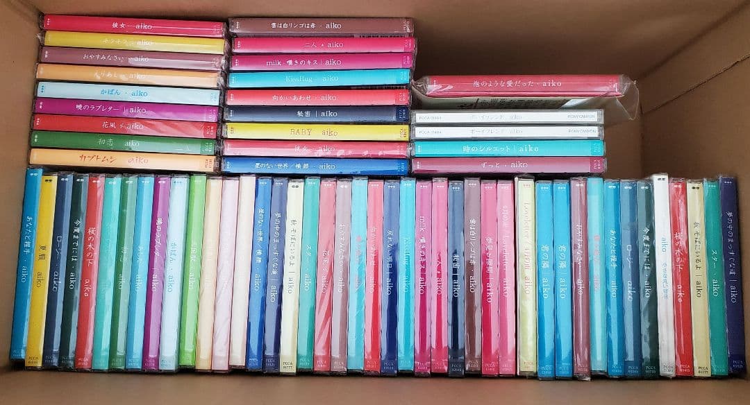 aiko　初回生産限定盤CD　64枚セット　あした、桜、夏、秋、暁、夢、おまけ付