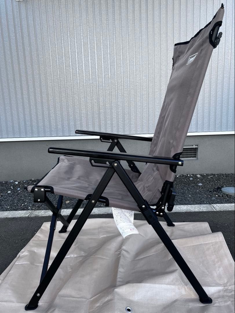 ［美品］コールマン(Coleman) レイチェアマックス（グレージュ）