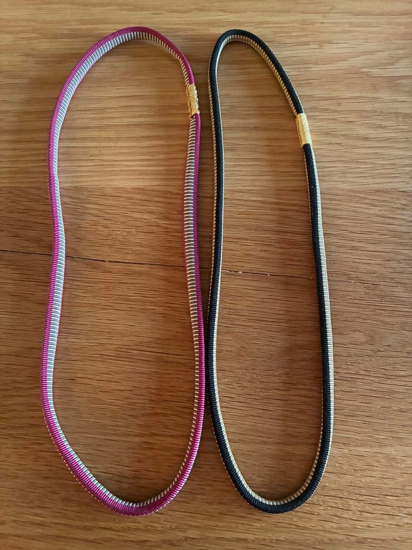 蓮花戯水　組紐　ピンク色　1本