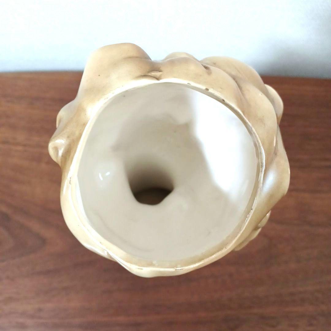 Katayama(片山産業)製、 ヴィンテージ レディヘッドベース 花瓶付き