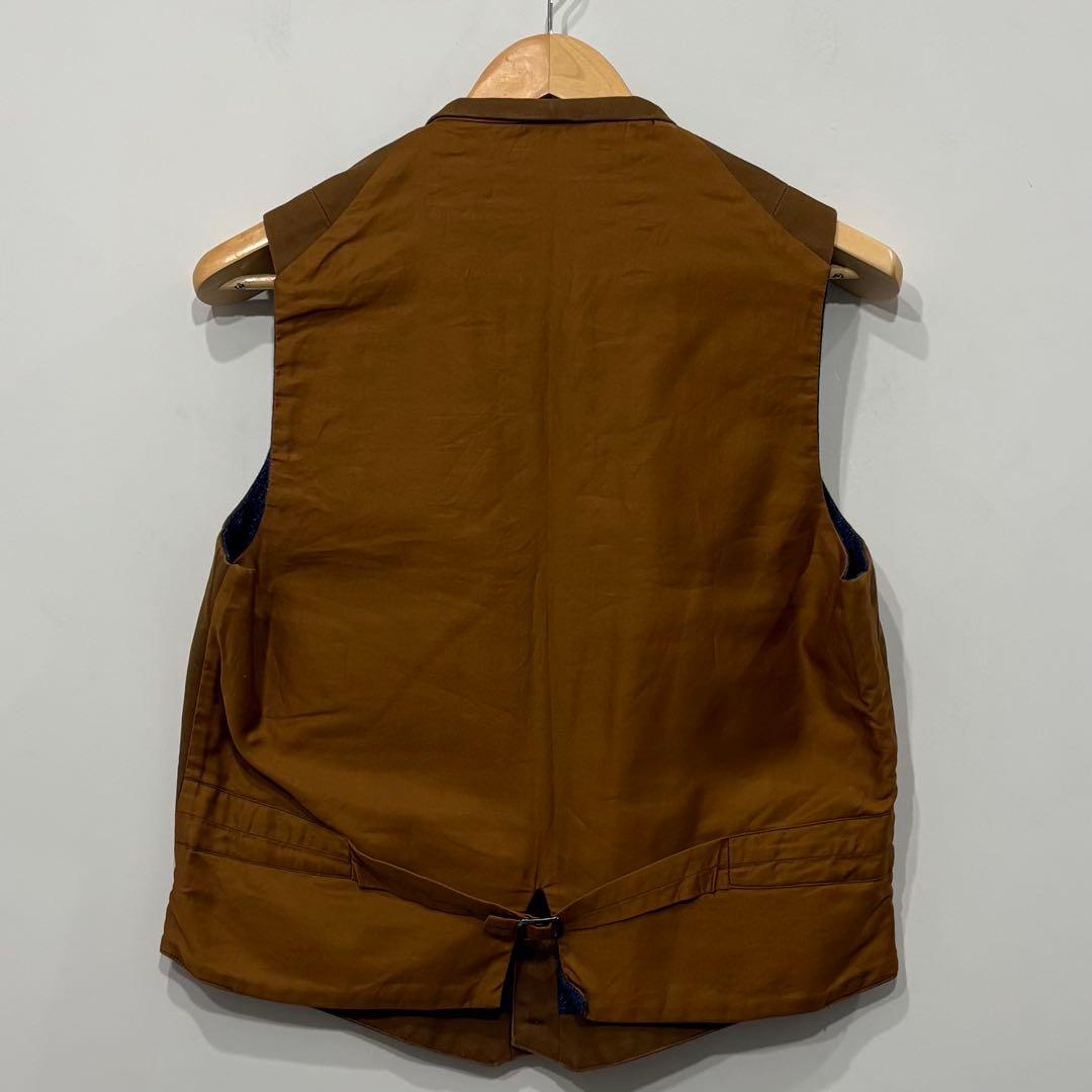 美品 ミスターフリーダム ダック キャンバス ワークベスト 38 シュガーケーン