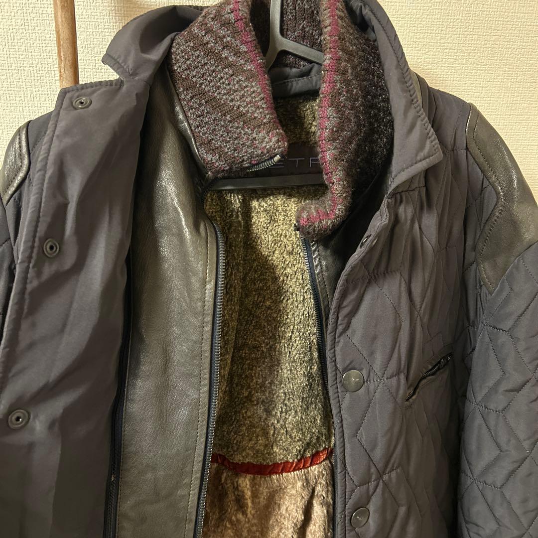 ETRO(エトロ)⭐︎メンズ　キルティングコート