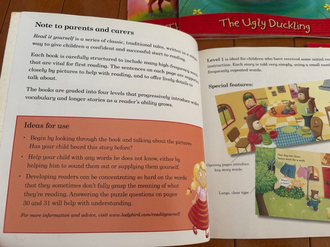 昔話レベル別英語絵本　18冊　レディーバード