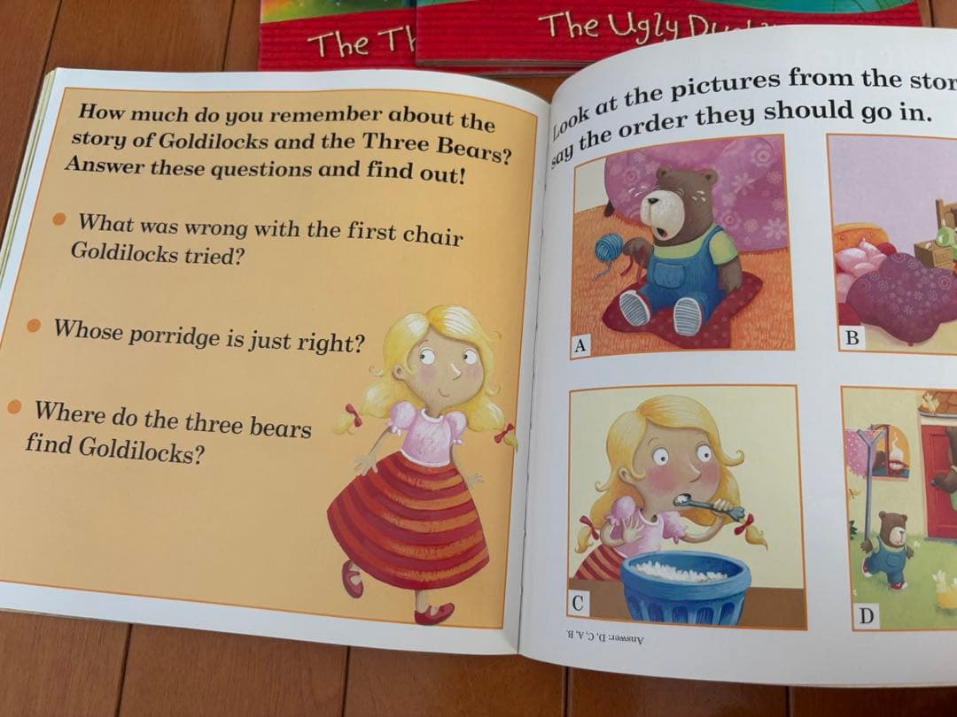 昔話レベル別英語絵本　18冊　レディーバード