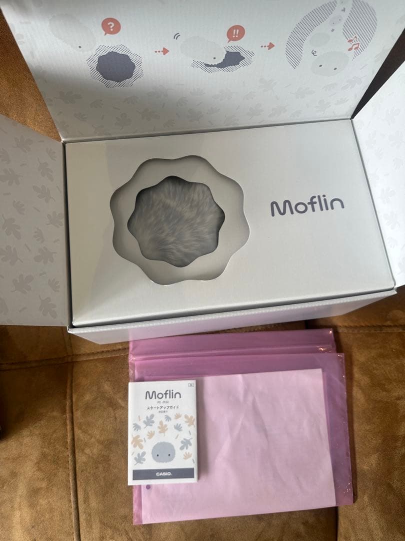 美品CASIO ペットロボットモフリンシルバー