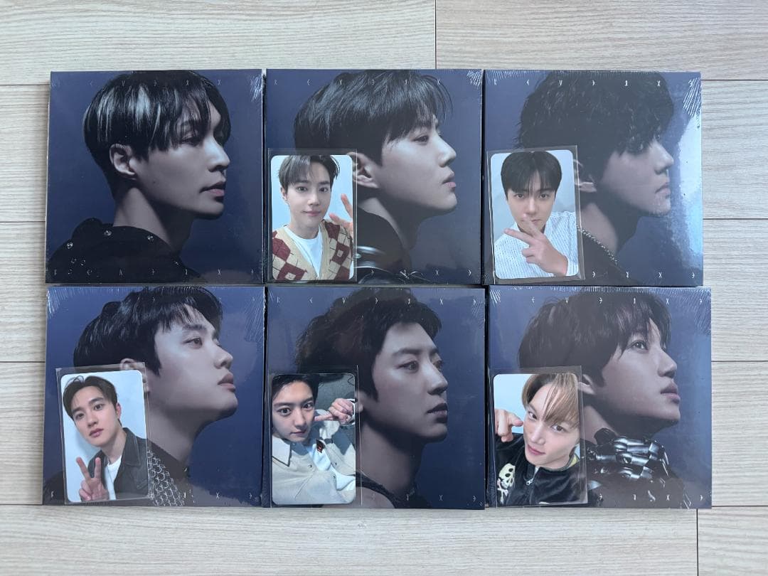【新品未開封】EXO REVERXE COMPACT VER. 6種セット