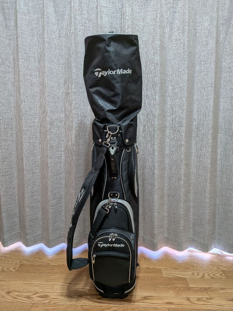 TaylorMade キャディバッグ 黒/シルバー