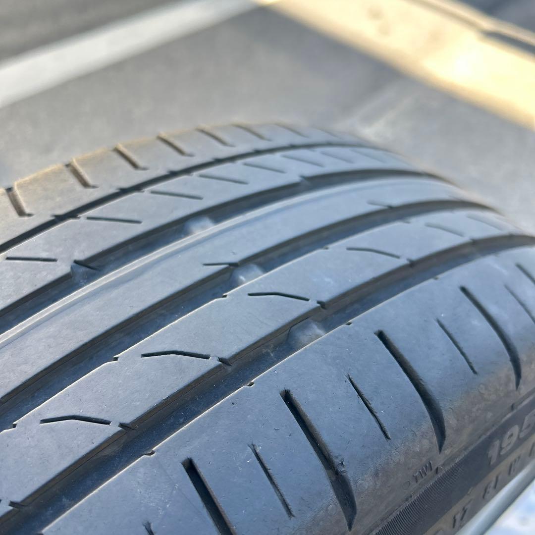 【ガリ傷無し1本売り】スイフトスポーツ 純正タイヤ&ホイール