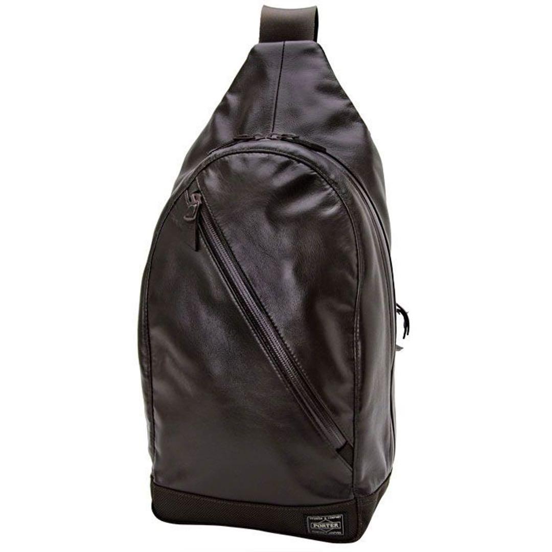 PORTER SLING SHOULDER BAG ブラウン