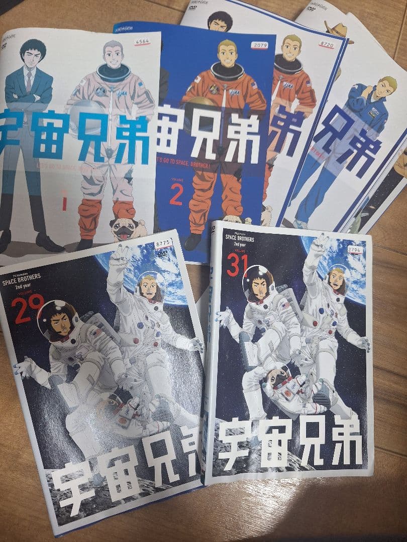 宇宙兄弟 DVD全巻セット+#ゼロDVD+プラネタリウムDVDセット　レンタル落
