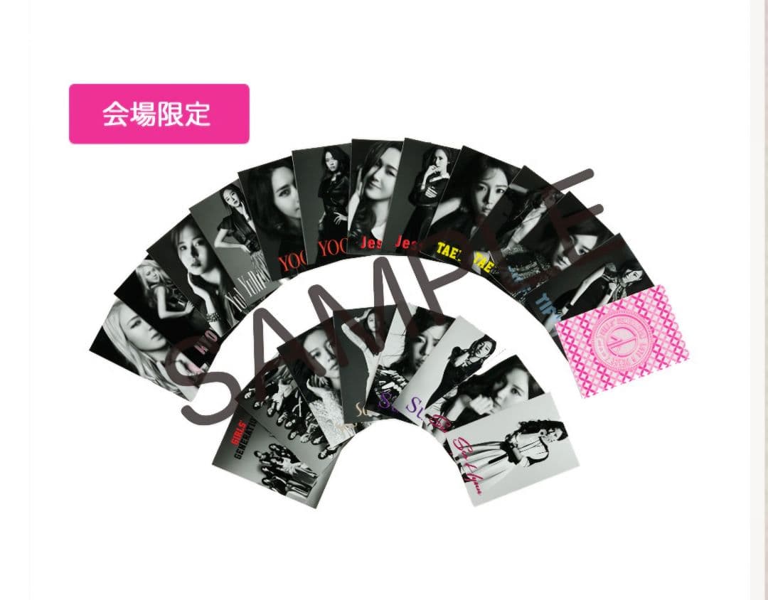 少女時代 3rdツアー トレカコンプリート ２０枚