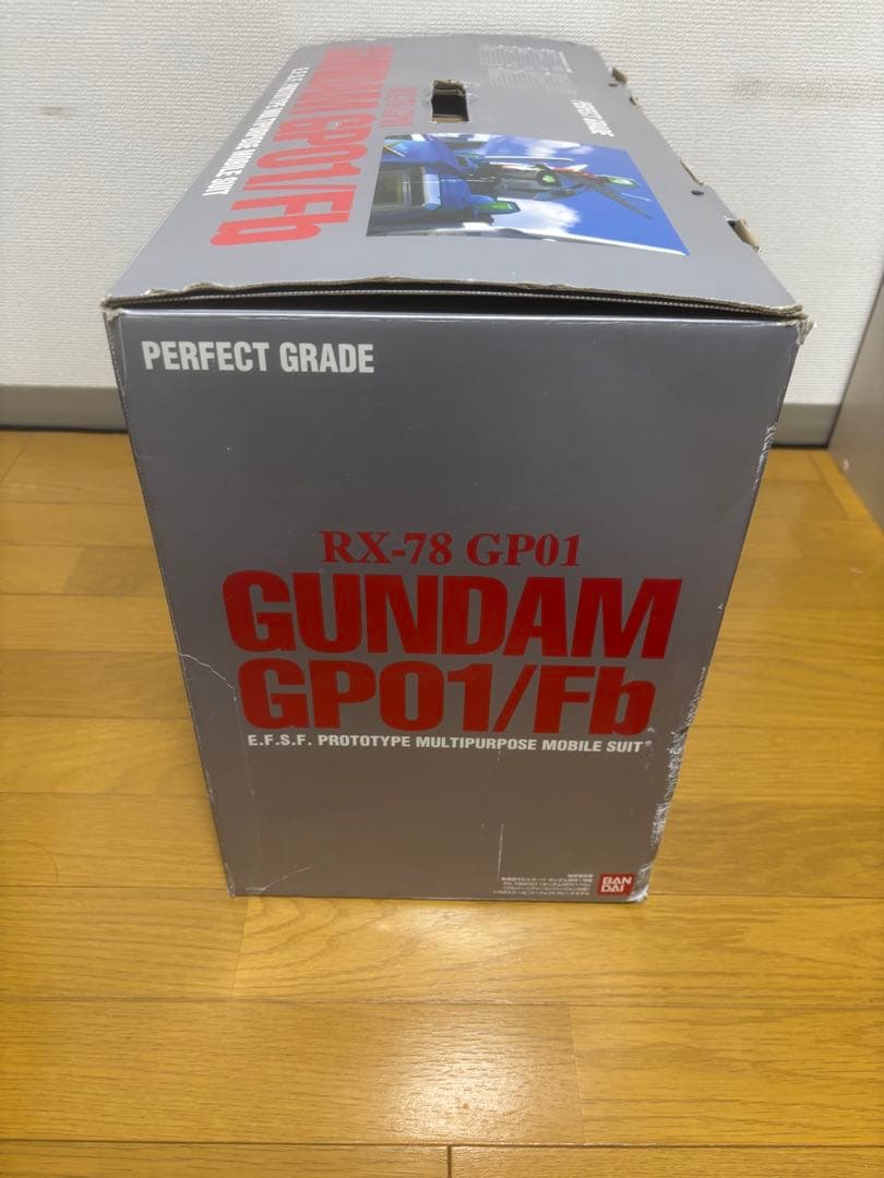 RX-78 GP01 GUNDAM GP01/Fbパーフェクトグレードプラモデル