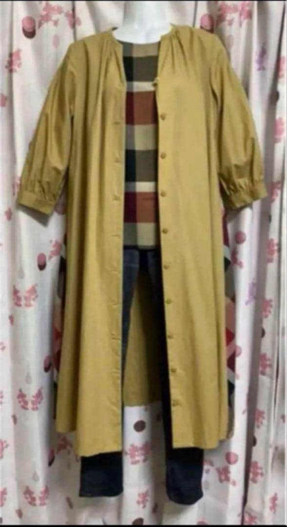 ブルーレーベルクレストブリッジ　前開きシャツワンピース 38