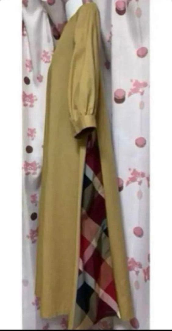 ブルーレーベルクレストブリッジ　前開きシャツワンピース 38