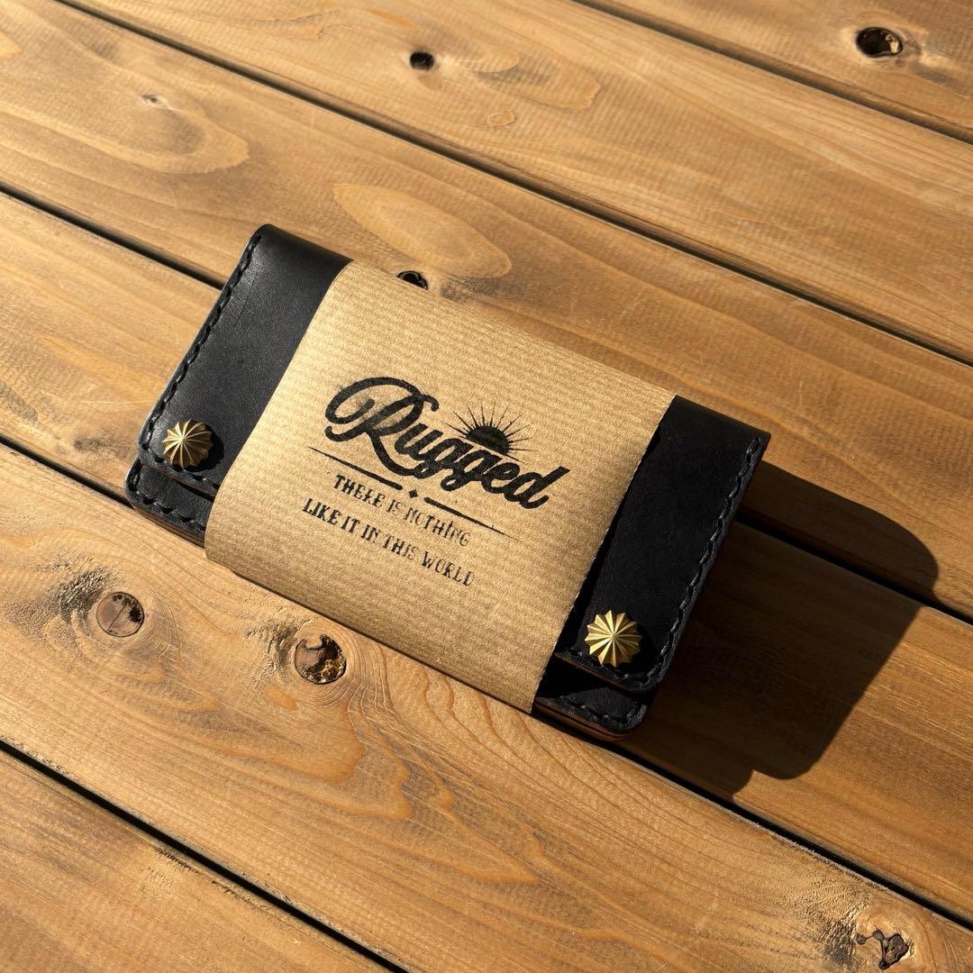 ミドルトラッカーウォレット　アポロコンチョ　真鍮