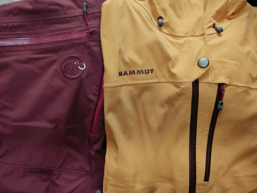 MAMMUT スキー スノーボード ウエア 上下セット ハードシェル
