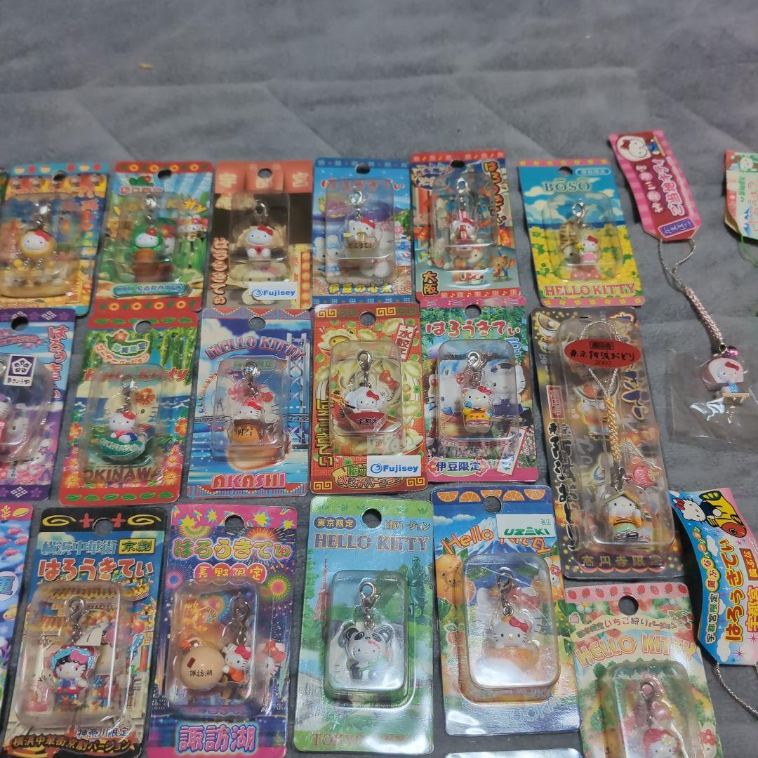 ご当地キティ ストラップ７７点まとめ売り　レア品多数