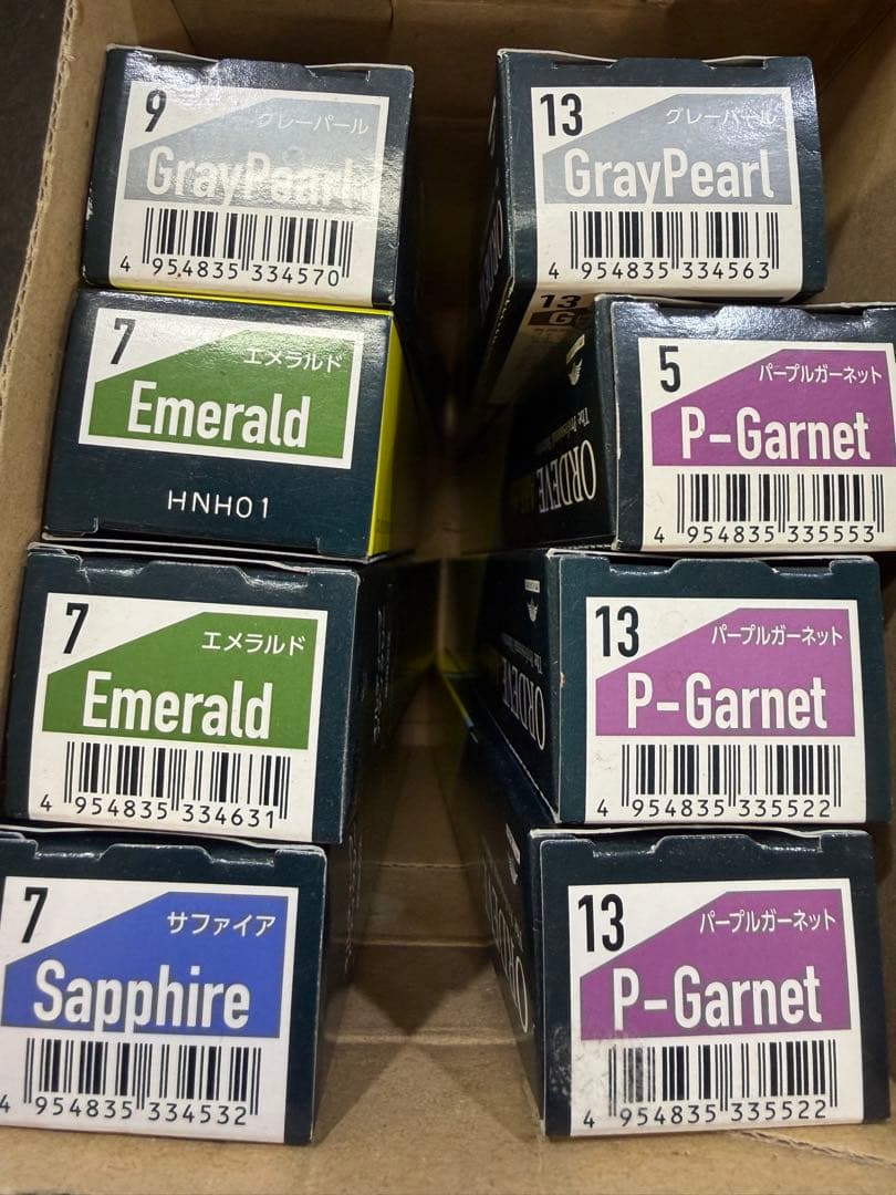 新品アドミオ カラー 37本エドル5本アディクシー8本　計50本