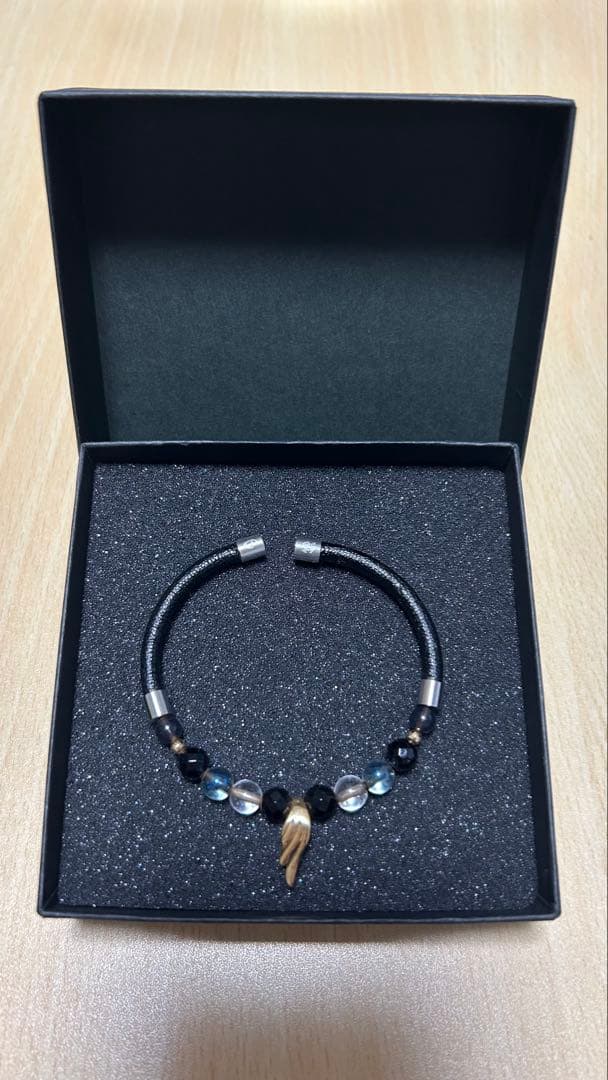 健康アクセサリー phiten RAKUWA BRACELET WINGS GOLD