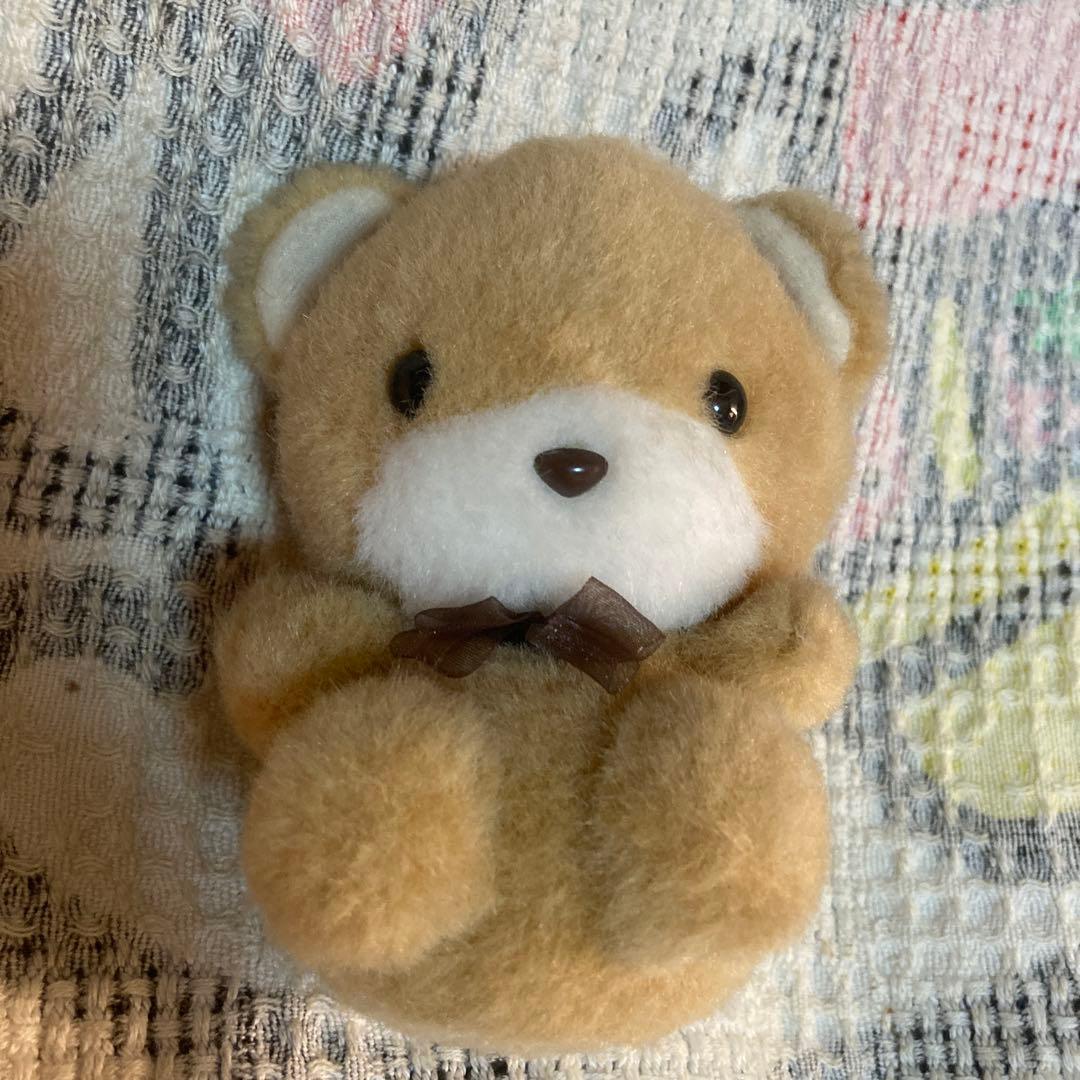 レトロ　サンアロー　ちいさな犬＆熊　ぬいぐるみ　中古品　日本製