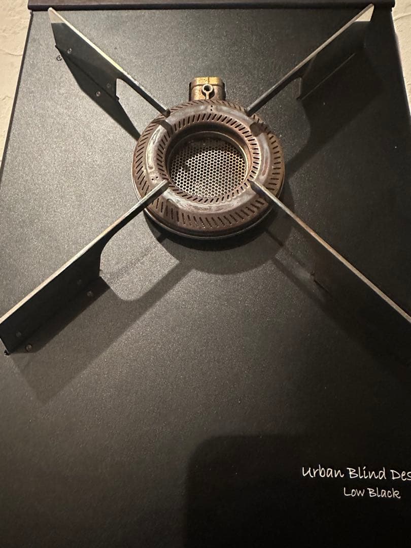 urban Blind Design Low Black ローブラックストーブ