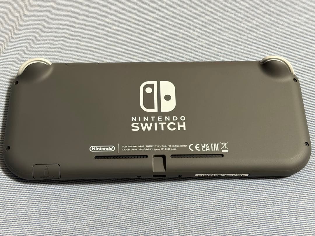 Nintendo Switch Lite グレー 保護ポーチ付き