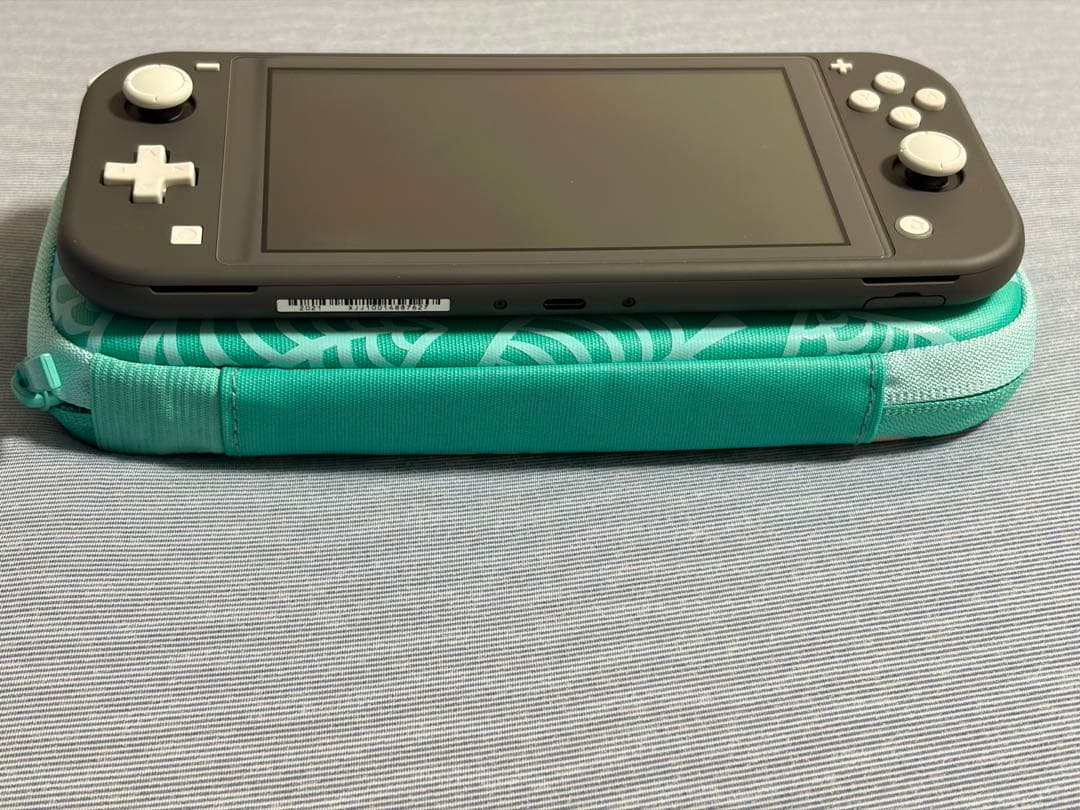 Nintendo Switch Lite グレー 保護ポーチ付き