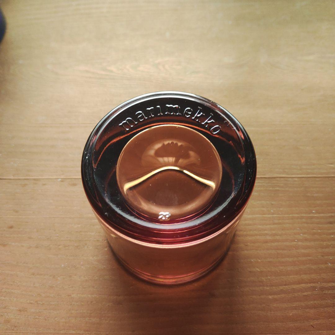 イッタラ×マリメッコ　キビ　キャンドルホルダー　ローズオリーブ