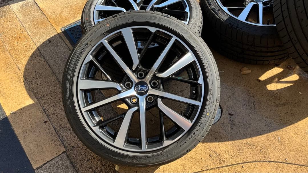 【値下げ】SUBARU WRX S4 STI VBH 純正18インチセット 美品