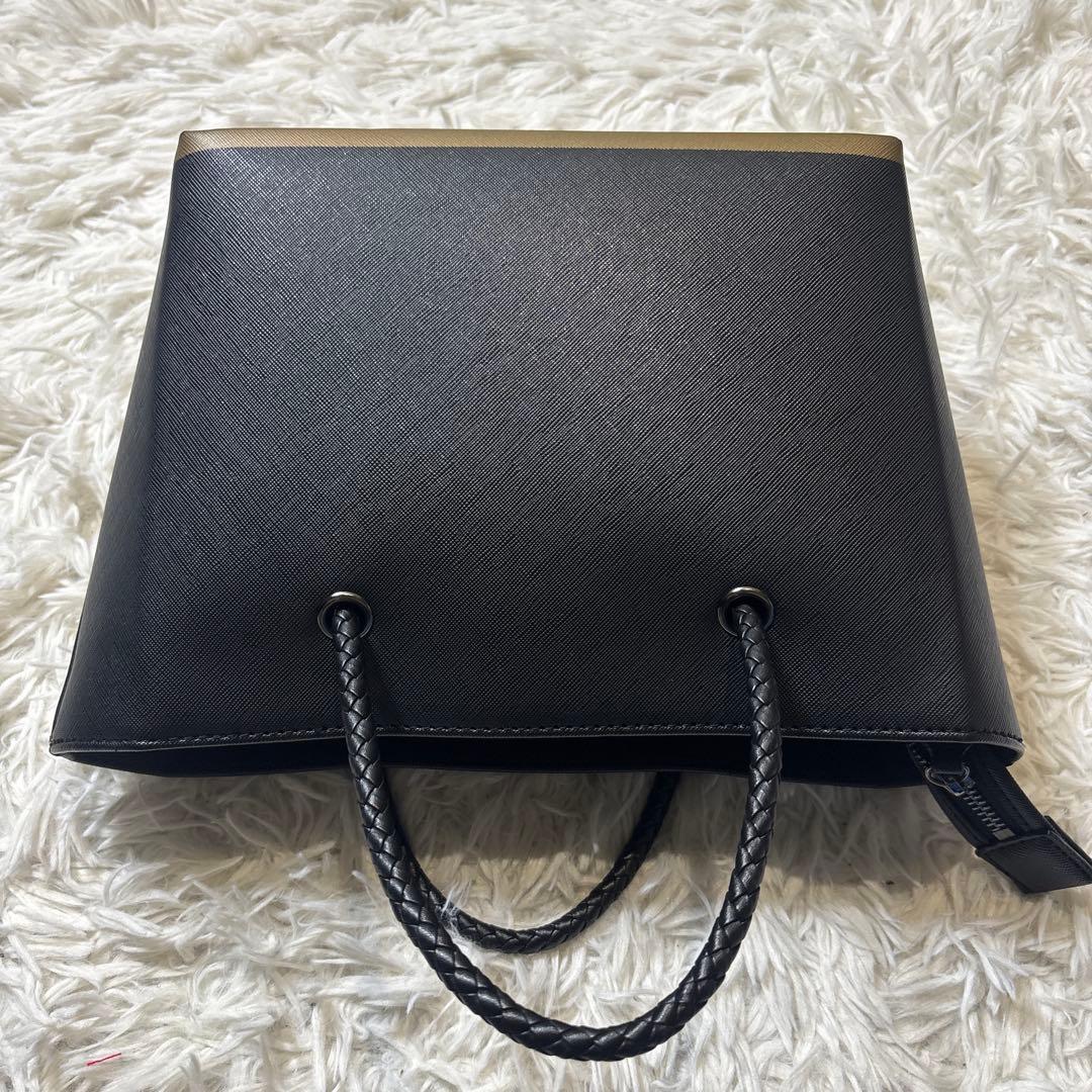 St ANDREWS ブラックトートバッグ　美品