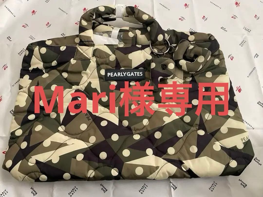 PEARLY GATES 迷彩柄ゴルフバッグ