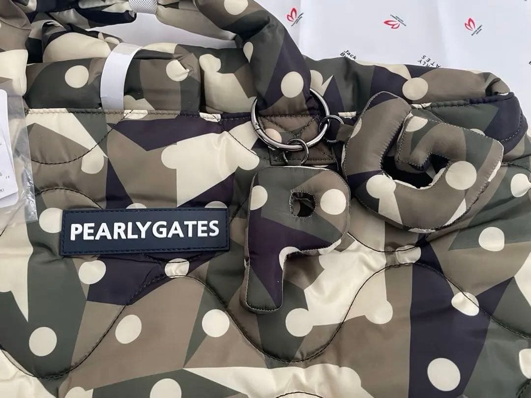 PEARLY GATES 迷彩柄ゴルフバッグ