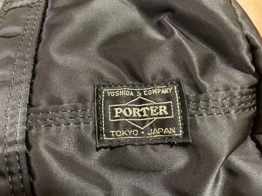 PORTER ブラック ボストンバッグ