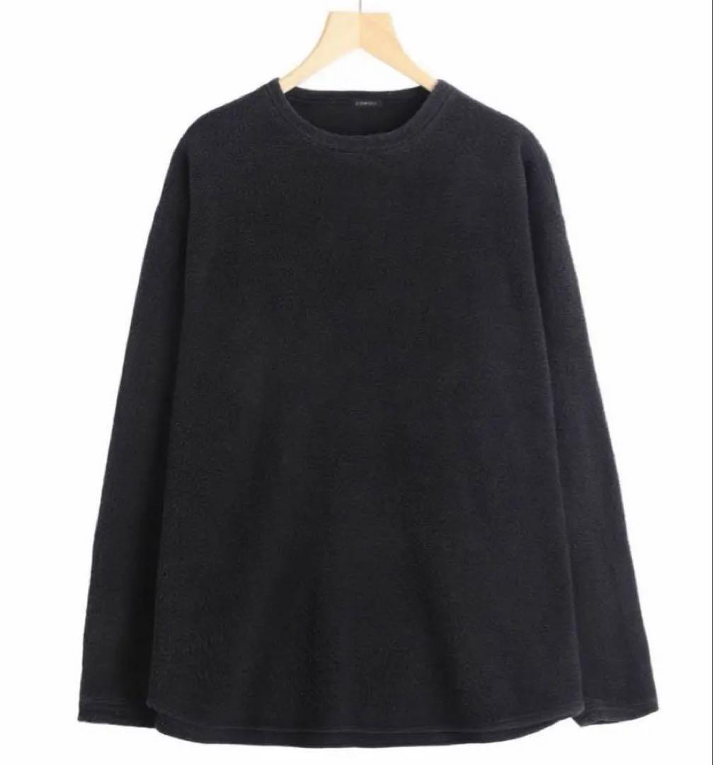 COMOLI 25AW シルクフリース クルーネック 希少サイズ1
