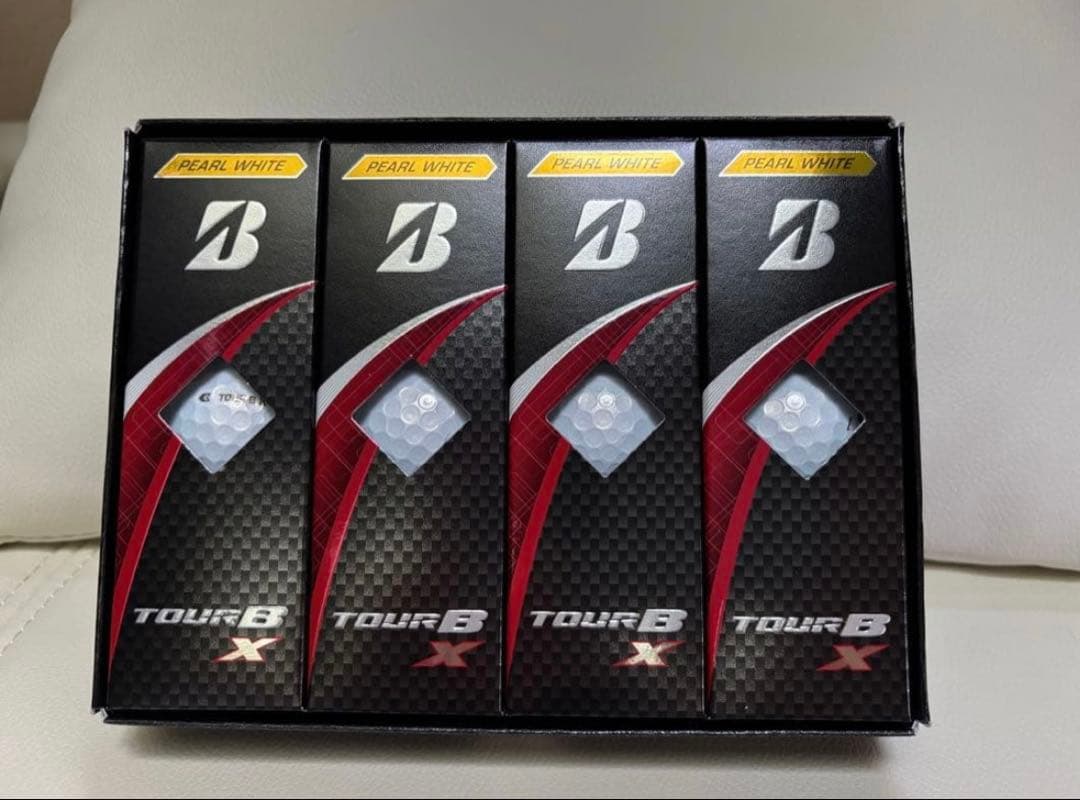 ブリヂストン TOUR B X パールホワイト2ダース　【新品】